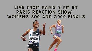 Paris Monday Live- Keely Hodgkinson & Beatrice Chebet get Gold Mondo Duplantis world record #9 DQs