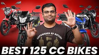 Top 5 Best 125cc Bikes In India  Best Bikes Under 1 Lakh  2024