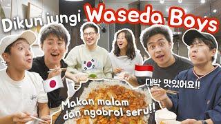 MASAK MAKAN MALAM UNTUK WASEDA BOYS Rame Lahap Ludesss @Nihongo Mantappu ​