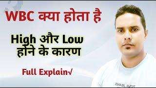 WBC Explain in hindi  WBC test in hindiWhite blood cells count  Total Leukocytes count