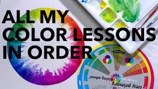 All My Color Lessons In Order