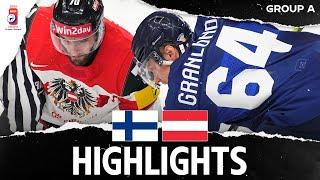 Highlights  Finland vs. Austria  2024 #MensWorlds