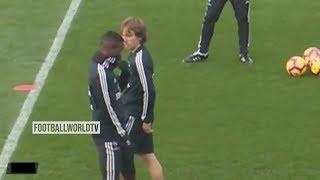 Luka Modric Gets Mad At Vinicius Jr ● Real Madrid Training Session HD