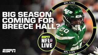 Breece Hall is poised for a BREAKOUT season with the Jets  NFL Live