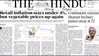 13 September 2024 Current Affairs  Today Hindu Newspaper  Daily Current Affairs  OnlyIAS