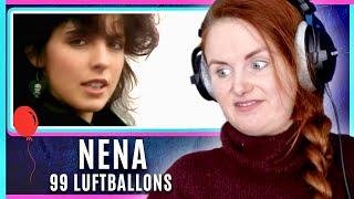 Its about what? Vocal Coach analyses and reacts to Nena - 99 Luftballons