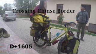 Crossing Chinese Border-Travel vlog in China Around the world by bicycle
