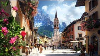 ️ Cortina dAmpezzo Italy  4K UHD Walking Tour