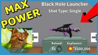 I Got The Black Hole Rocket in Roblox Destruction Simulator