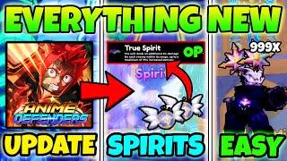 NEW SPIRITS PORTALS BATTLE PASS EASIER WISHES AND MORE Anime Defenders