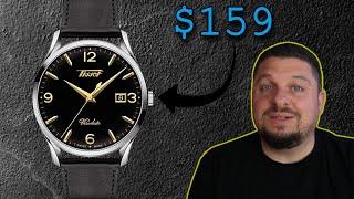 $159 Tissot Visodate - A Heritage Dress Watch on the Cheap - Vintage Styling 40mm Slim Dress Watch