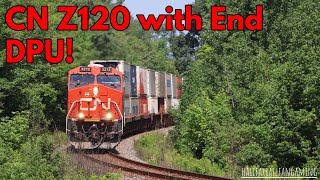 CN 3212 Leads CN Z120 into Fall River West Fall River NS.