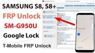 Samsung S8 FRP Bypass Tool 2023  FRP Unlock Samsung S8 SM-G950U Google Account Bypass Android 9.0