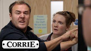 Coronation Street - Tyrone Loses His Temper With A Hospital Staff Member