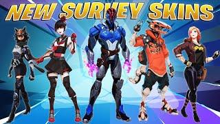 All Survey Skins The Seven New Member Fortnite Chapter 3