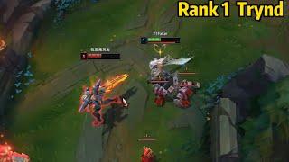 Rank 1 Tryndamere This Tryndamere is GOD LEVEL