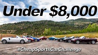 8 Under $8000 - Cheap Sports Car Showdown Part 1  Everyday Driver