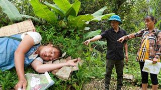 The life of a 17-year-old single mother - harvesting turmeric to sell at the market.