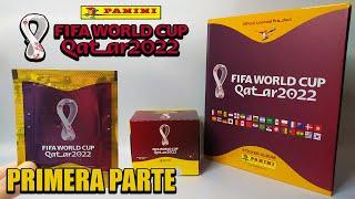 Abriendo cajita y album tapa dura MUNDIAL QATAR 2022 version Peru Panini - PARTE 1 DE 2