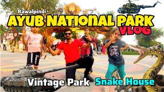 Ayub National Park Rawalpindi  Snake house Zoo Rides Ayub Park Vlog