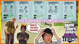 GTA Online Ranking & Comparing All Hackers Of The Diamond Casino Heist Who Is The Best Hacker?