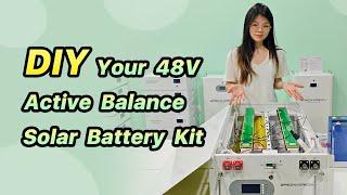 How to Install a 48V 300Ah Active Balance Battery Pack Kit  Step-by-Step Guide