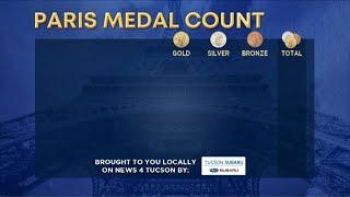 Paris Olympics medal count