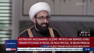 Imam Mohammad Tawhidi W Polsce nie występują zamachy terrorystyczne