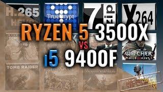 Ryzen 5 3500X vs 9400F Benchmarks  15 Tests