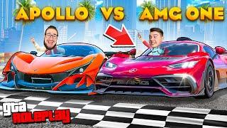 ОПАСНАЯ ГОНКА APOLLO vs AMG ONE ПОЛНЫЙ ТЮНИНГ MERCEDES AMG ONE НА 3.000.000$  GTA 5 RP