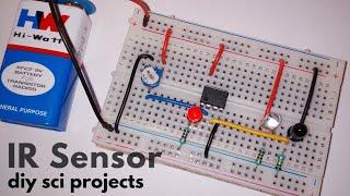 How to make IR SensorObstacle Detector using LM358 IC...