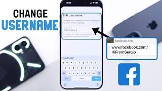 How to Change Username on Facebook Update FB Profile Link on 2024