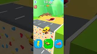 FUNNY GAMES - SHAPE SHIFTING RUN All Levels Gameplay Walkthrough Android ios max Level 13