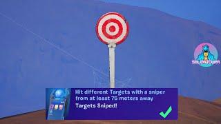Establish Device Uplink & Hit Different Targets with a Sniper from at least 75 Meters Away 3