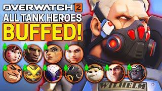 Overwatch 2 EVERY Tank BUFFED Mid-Season 10 Patch