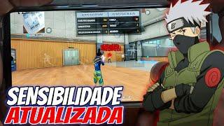 SENSI PARA NOVA ATUALIZAÇÃO‼️ A MELHOR SENSIBILIDADE PARA SUBIR CAPA No FREE FIRE ATUALIZADA