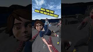 Spider-Man VR GETS DIVORCED #vr #virtualreality #spiderman #gaming