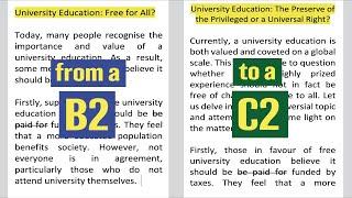 C1 Writing Tips aiming for C2 - How to Write Better Essays.