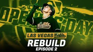 OPENING DAY  MLB The Show 23 Las Vegas Misfits RebuildRelocation Franchise  EP2