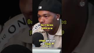 lil baby talks about his only job #shorts