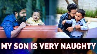 Jr NTR about his son Abhay Ram - CineUdayam