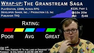 The Final Stream Puri Plays LIVE PSXplosion #226 The Granstream Saga 1998Action RPG