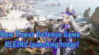 Trying New Tower defense game KLEINS