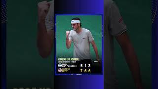 Tennis US Open 2024 Taylor Fritz dominant in his 2024 US Open debut  #shorts