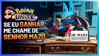 Sr Mazo Mostrando A Forca Do Lucario de EXTREME SPEED Pokemon Unite Lucario Gameplay