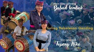 SALING BEBALESAN GENDING GENDANG BELEQ PADE SUKE FEAT TUNGGAL GALIH DENGGEN LIVE TRUWAI