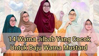 WARNA JILBAB YANG COCOK UNTUK BAJU WARNA MUSTARD   Part 2   Puji Astuti