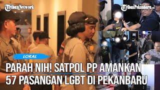 57 Pasangan Diduga LGBT Diamankan Satpol PP Pekanbaru