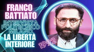 Franco Battiato - Libertà interiore intervista 1992