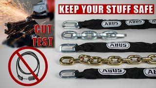 Dont Buy a Security Chain Before Watching This Comparison  Abus vs Pewag vs Everbilt